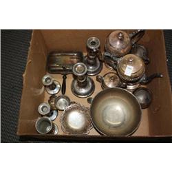 Lot-- Misc. Silver Plated Items