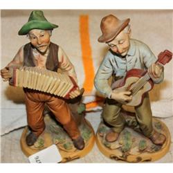 Set of 2 Ceramic Figures