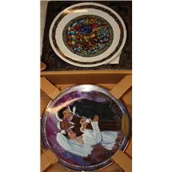 2 Collectible Plates