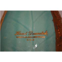 Hand Decorated 22 K Gold Plated Bowls