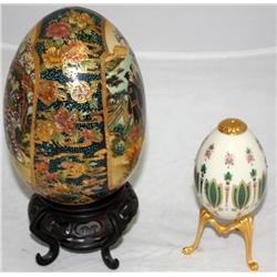 2 Designed Collectors Eggs