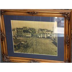 Framed Print of Town