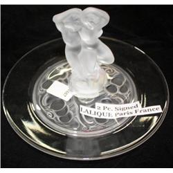 2 Pc. Signed Lalique Paris France