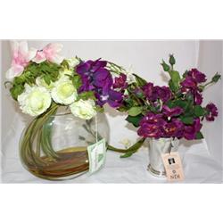 Artificial Flowers in Vases