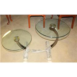 1 Glass Table