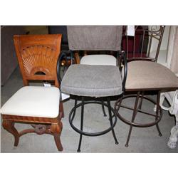 Lot-- 6 Misc. Chairs