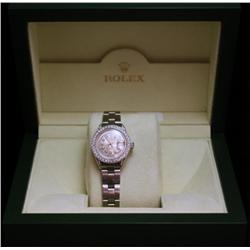 Rolex Ladies Datejust Stainless Steel Watch