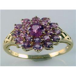 AAA Grade Pink Topaz Ladies Ring