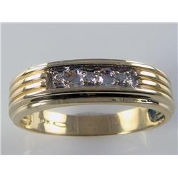 Men's Custom Made Diamond Wedding Band