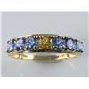 Image 1 : AAA Grade Tanzanite & Citrine Ring
