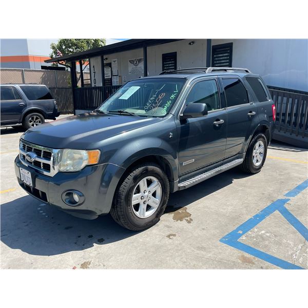 FORD ESCAPE 2008 APP-DUP-T DON SMOG