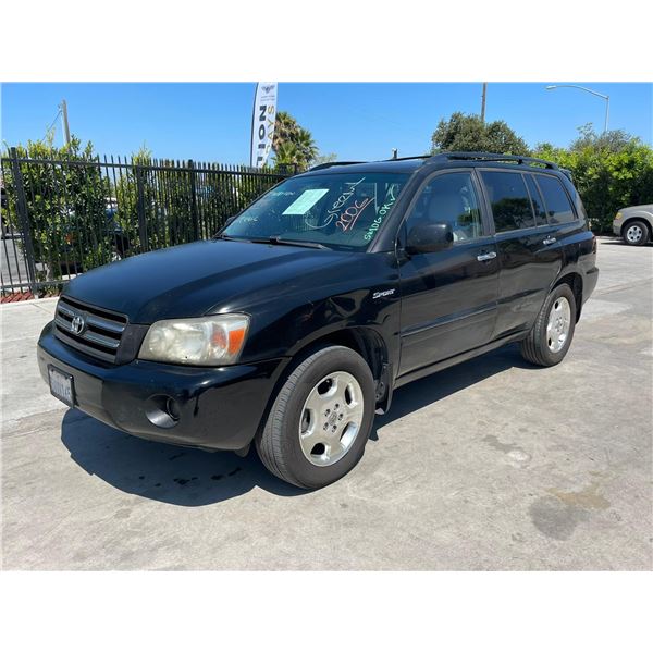 TOYT HIGHLANDER 2006 T-DON - SMOG