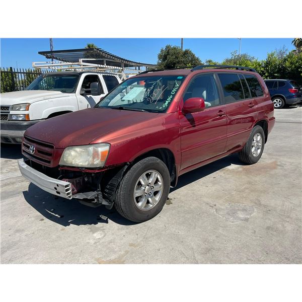 TOYT HIGHLANDER 2006 T-DON - SMOG