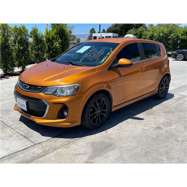 CHEV SONIC 2017 APPT/DUP-T SMOG