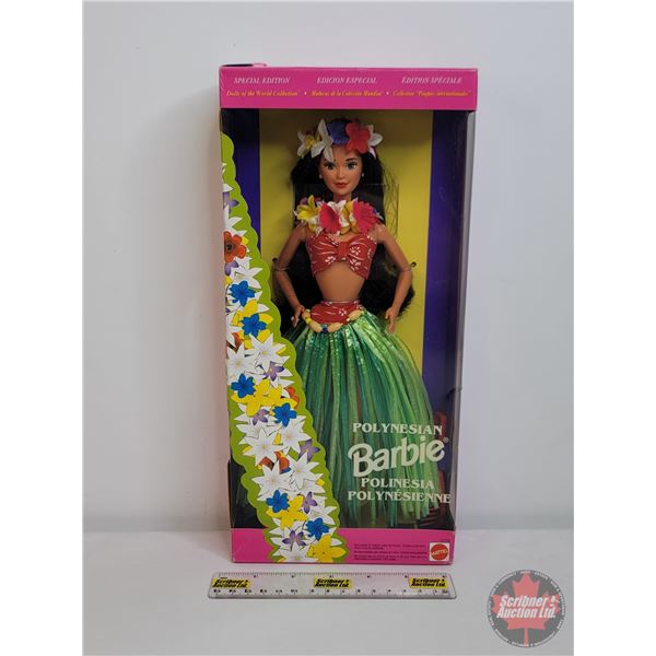 BARBIE : Special Edition : Dolls of the World Collection : POLYNESIAN (1994) (#12700) (SEE PICS!)  (