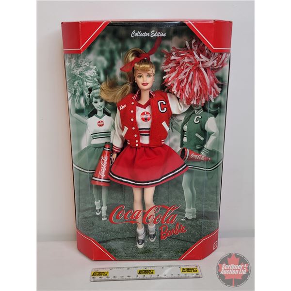 BARBIE : Coca-Cola Barbie "Cheerleader" : Fourth in the Coca-Cola Barbie Series (2000) (#28376) (SEE