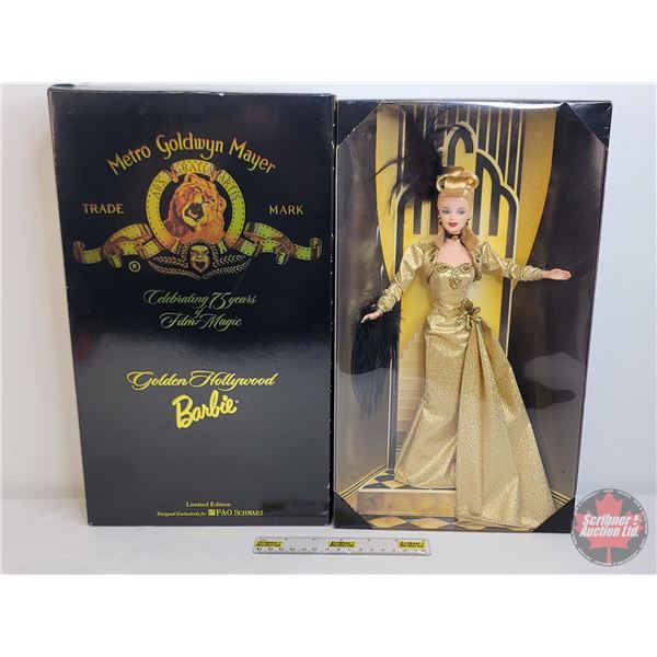 BARBIE : Golden Hollywood : Metro Goldwyn Mayer : Celebrating 75 Years Film Magic : Limited Edition 