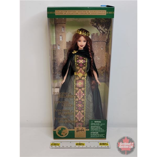 BARBIE : Princess of Ireland : Collector Edition : Dolls of the World (2001) (#53367) (SEE PICS!)