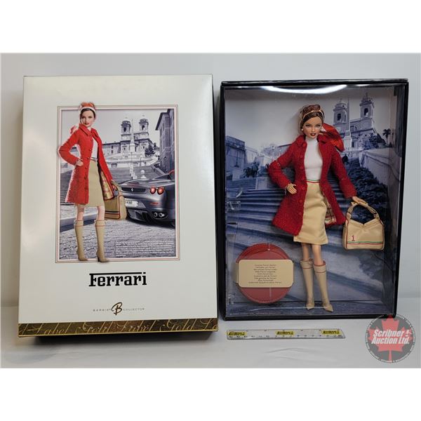 BARBIE : Ferrari : Collector Edition : Gold Label (2005) (#H6466) (SEE PICS!)