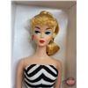 Image 2 : BARBIE : Teenage Fashion Model Collection : Black & White Bathing Suit : Black Label Collection (201