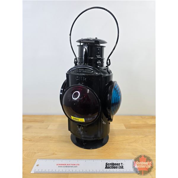 Caboose Lamp : CNR : H. L. Piper Co. Ltd. Montreal (15-1/2"H)