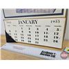 Image 2 : OLD GOLD Calendar 1935 (Complete) (19-3/4"H x 12"W)