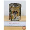 Image 3 : Chase & Sanborn SEAL BRAND Coffee Tin (Paper Label) (Bottom Embossed) (Label Torn) (5"H x 4-1/4"Dia)