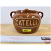 Image 1 : Medalta Potteries : CATELLI Stoneware Bean Pot w/Lid (5"H)