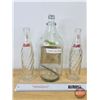 Image 3 : Pepsi Bottles (3) & Pen (Large Bottle Measures 11-1/2"H)
