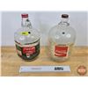 Image 2 : Coca-Cola Syrup Bottle Jugs (2) (Paper Label) (Both Measure Approx 12-1/2"H)