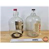 Image 3 : Coca-Cola Syrup Bottle Jugs (2) (Paper Label) (Both Measure Approx 12-1/2"H)