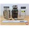 Image 2 : Coffee / NABOB Collector Combo: 3 Jars; Scoop; Spoon & Nabob Ad Coupons (Tallest Jar with Beans Meas
