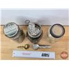 Image 8 : Coffee / NABOB Collector Combo: 3 Jars; Scoop; Spoon & Nabob Ad Coupons (Tallest Jar with Beans Meas