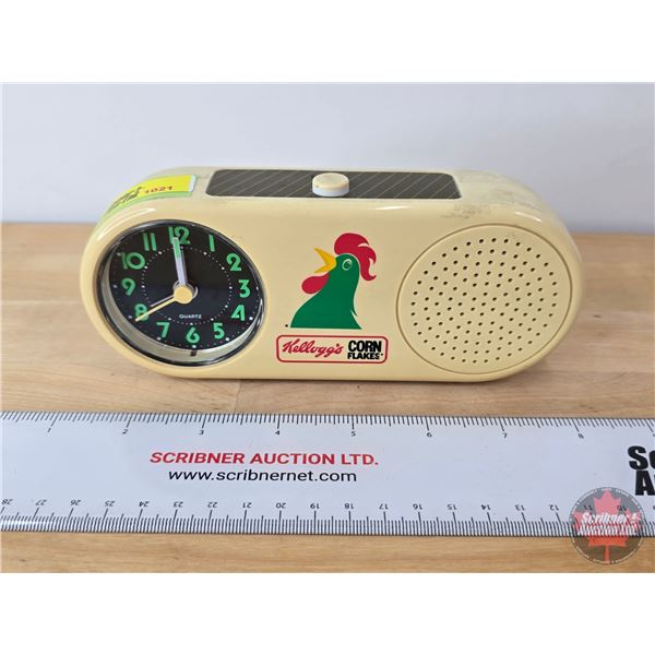 Kellogg's Corn Flakes Clock Radio (2-3/4"H x 6-3/4"W x 1-1/2"D)