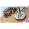 Image 2 : Variety Tins (5) : Incl. Old Colony Maple Syrup (Tallest Measures: 8-1/4"H x 5-3/4"W x 4-1/2"D)