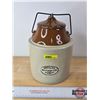 Image 1 : Medalta Potteries Pickle Crock (10-1/2"H)
