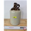 Image 1 : Stoneware Shoulder Crock Jug (12-1/2"H)