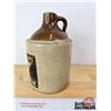 Image 4 : Stoneware Shoulder Crock Jug : Paper Label "STEPHENS' PURE SHALLAC" (10"H)