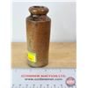 Image 4 : Stoneware Ink Bottle (Measures: 4"H x 1-1/4"Dia) (Consignor Note: Inkwell 1899)