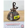 Image 2 : Vintage Copper Finger Kerosene Oil Lamp/Lamp Filler (4"H x 3-1/4"Dia)
