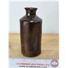 Image 2 : Stoneware Ink Bottle (Measures: 4-1/2"H x 2"Dia) (Consignor Note: Inkwell 1899)