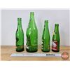 Image 2 : Green Bottle Combo (4): All Red/White ACL ~ Like ~ Lee's (Tallest : 11"H) ~ 2-Way ~ High-N-Dry