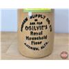 Image 3 : Stoneware Pitcher : Andrew Supply Co. Ltd : Ask for Ogilvie's Royal Household Flour : Andrew, Alta (