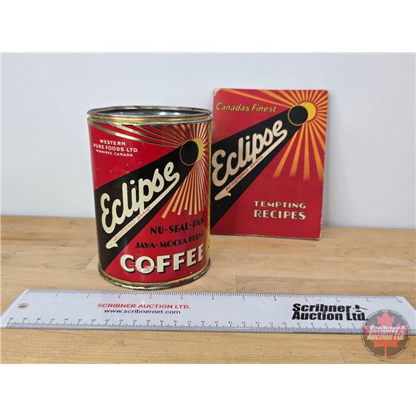 Eclipse Coffee Tin & Eclipse Recipe Booklet (Tin : 5-3/4"H x 4"Dia)