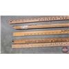 Image 2 : 12 Inch Rulers (3) & 36 Inch Yardsticks (8)