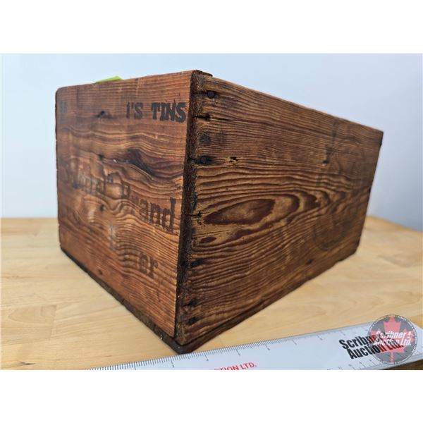 Squirrel Brand Wood Crate (7-3/4"H x 9-3/4"W x 14-1/2"D)