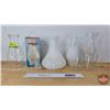 Image 1 : Lamp Chimney's - Variety (7) (Tallest Measures: 9-1/2"H)