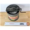 Image 2 : Vintage Hand Crank Ice Cream Maker : KITCHENETTE FREEZER (Measured without Crank :7"H x 6-1/2"Dia)