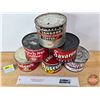 Image 2 : Coffee Tins (Variety) (6) (Butter-Nut Measures: 3-1/2"H x 5"Dia)
