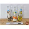 Image 2 : Clear Bottles (3) Mister Soft Drink (Paper Label); Alpine Club Orange (Paper Label) & Happy Pop (ACL